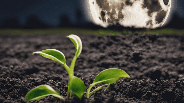 Descubra o que plantar na lua cheia