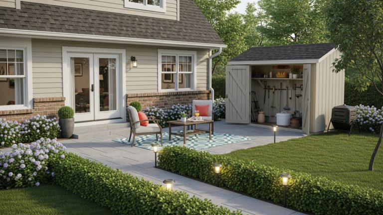 organização áreas externas