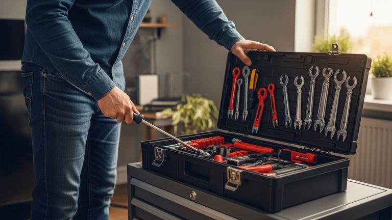 kit de ferramentas para casa